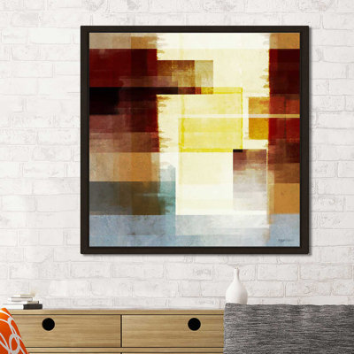 «Luck of Autumn I», reproduction de peinture acrylique