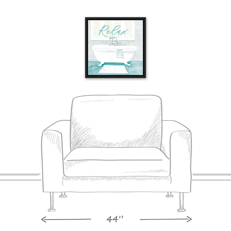 « Relax », H 13,75 po x l 13,75 po x P 1,75 po