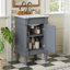 Meuble-lavabo moderne de 18 pouces avec lavabo-362891718