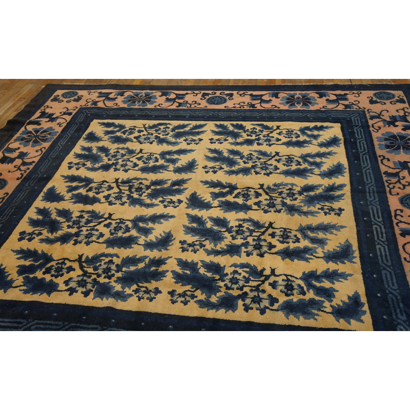 Antique Chinese - Mongolian Knotted Rug