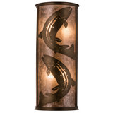 Rustic Lodge 4 - Light Flush Mounted Sconce