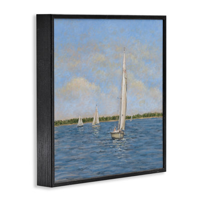 «Sailing Summer Waves», estampe numérique, conception de Tim Coffey
