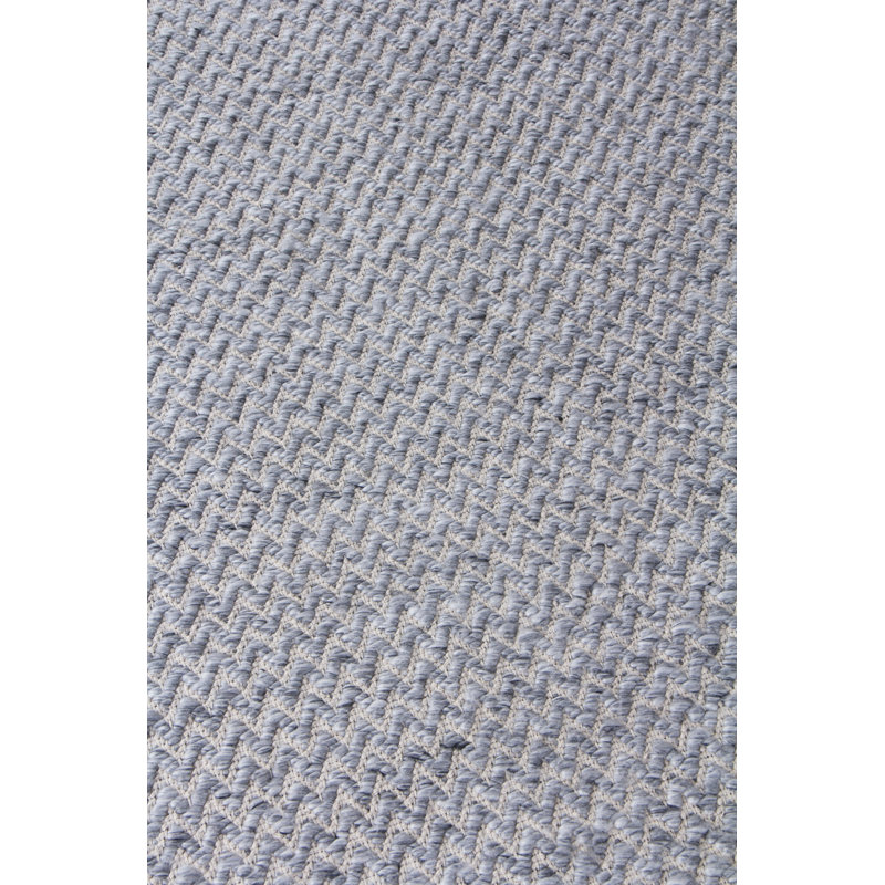 Rialto Chevron Area Rug in Dark Gray, Rectangle 9' x 12'