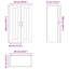 Vidaxl Kitchen Cabinet White 80 X 31 X 100 Cm Engineered Wood-121217305-121217308