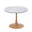 Hallett Round Dining Table With MDF Table Top And Steel Pedestal Base For Modern Kitchen And Dining Room-1101635815-1099531406