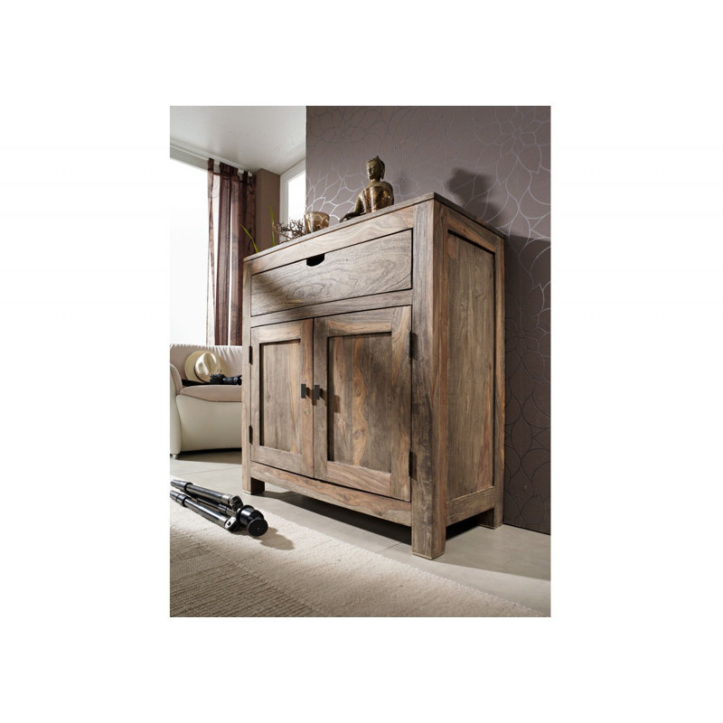 Nature 95cm Solid Wood Sideboard