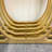43.3-Inch Modern Wooden Imitation Marble Console Table, Narrow Design For Living Room And Bedroom