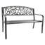 Banc de jardin en acier inoxydable Nuvia-333660253
