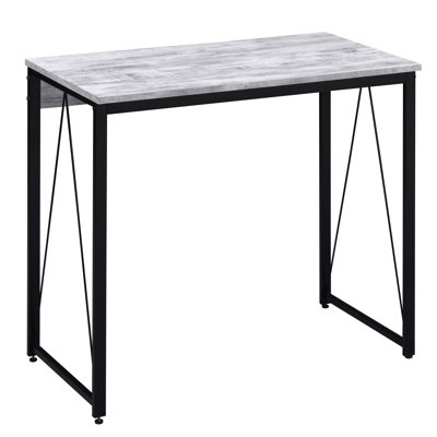 Bureau d'écriture avec base en métal