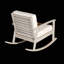 Chaise berçante en bois massif Ingibergur-684785589-684785591
