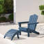 Wolak Classic Outdoor Adirondack Folding Ottoman-283709294