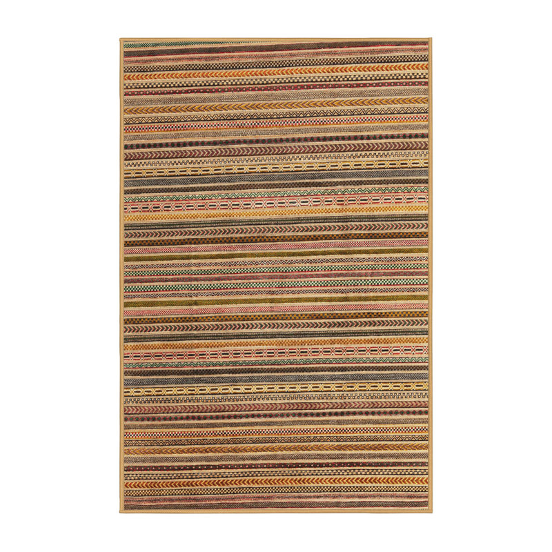 Abstract Indoor Rug, Rectangle 7' x 10'