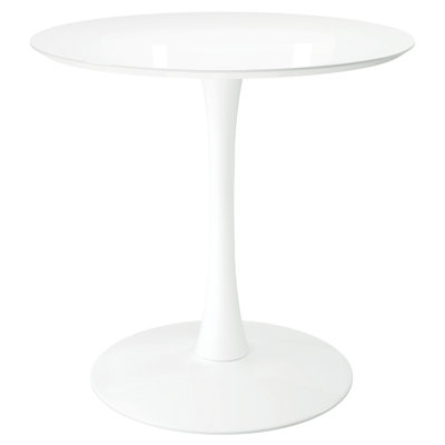 Modholic Round Pedestal 32” Wood Top Table