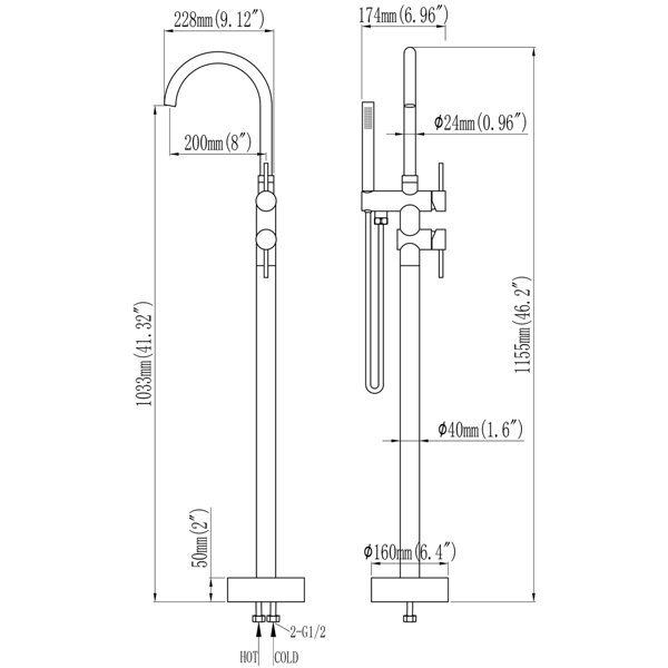 Dimensions du produit