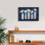  «Daisies In A Row» par Mollie B., art mural sur toile, 18 po x 12 po