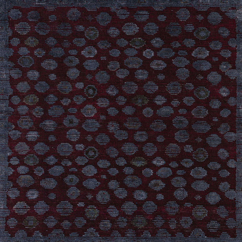 Abstract Indoor Rug, Square 4'