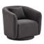 Fauteuil pivotant rembourré Boucle-98666136