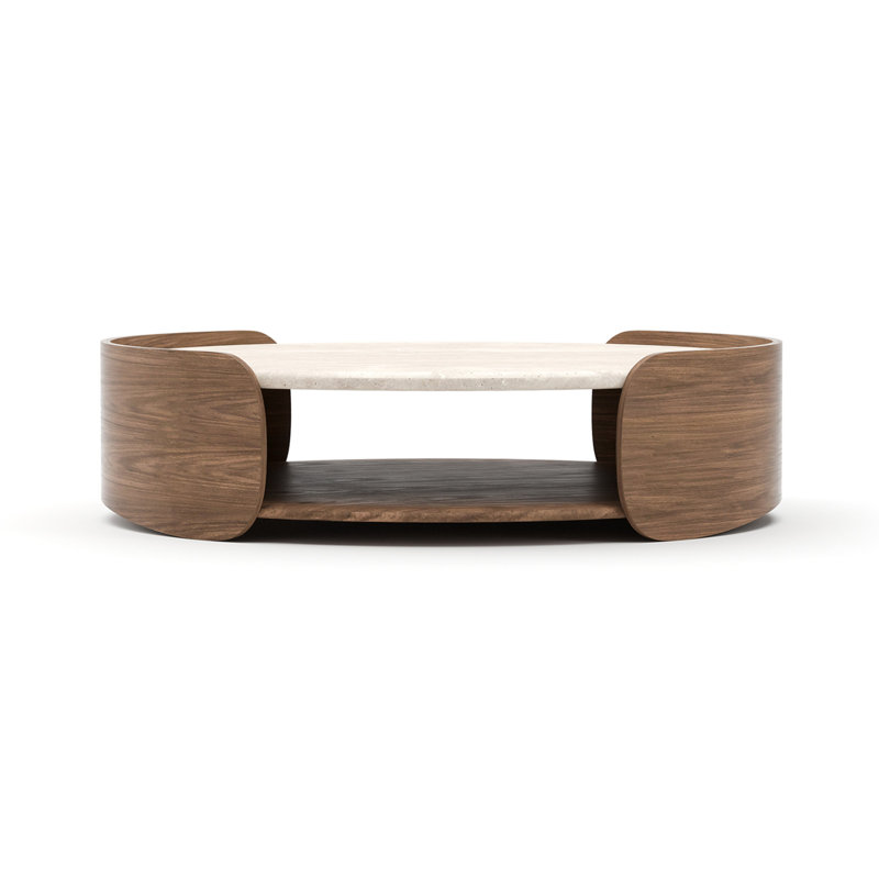 Caracole Stone Cocktail Table