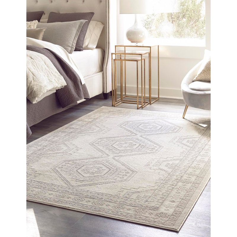 Tapis ivoire Charlotte, Rectangle 3 pi 1 po x 5 pi 3 po