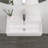 Ceramic Rectangle Wall Mount Bathroom Sink With Single Faucet Hole And Overflow