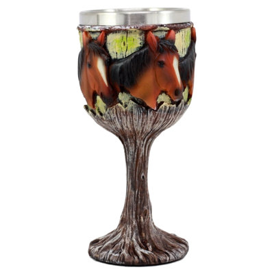 Verre à vin à racine en acier inoxydable 7 oz. Marthasville
