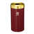 Burgundy/Satin Brass