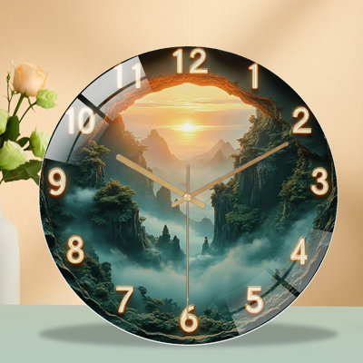 Horloge murale Sunrise Mountain
