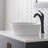 KRAUS Viva™ Thin Ceramics Vessel Bathroom Sink with Pop-Up Drain