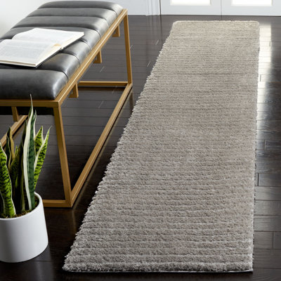 Tapis de couleur unie à poils longs Tahoe