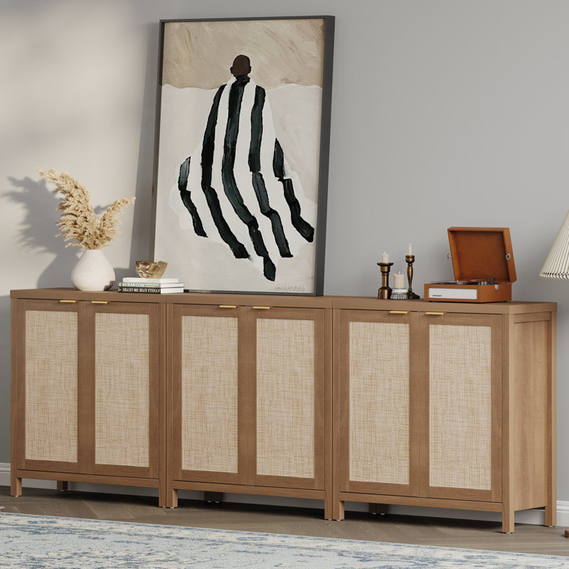 Safura 34.3'' Sideboard, 2, Oak