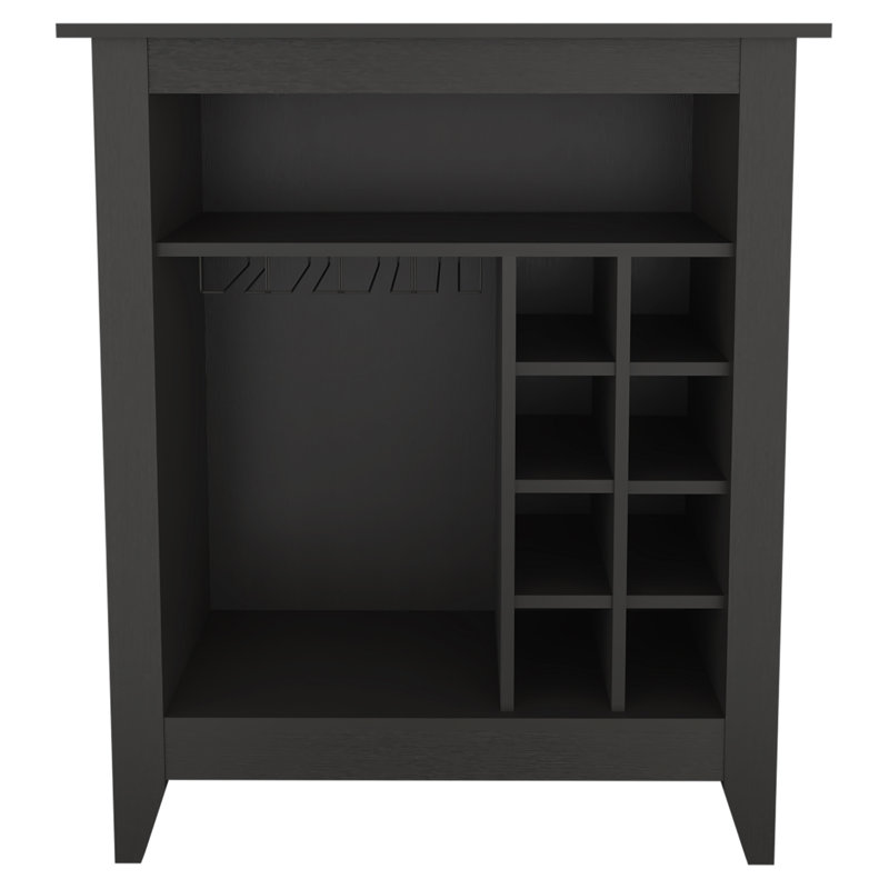 6-Bottle 1-Drawer 1-Shelf Bar Cabinet