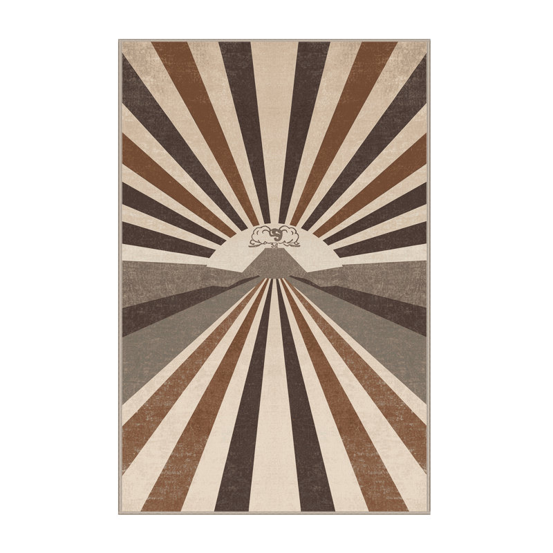 Tapis doux et moelleux éclectique Kamena, 2 x 3