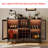 Bar Cabinet With Led Light