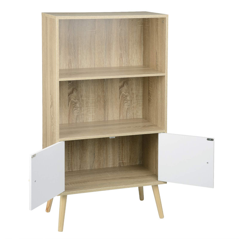Clinton 113cm H x 60cm W Standard Bookcase