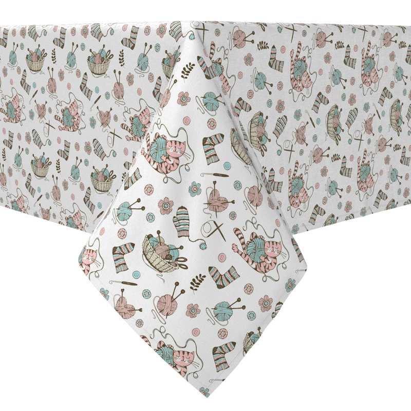 Square Cotton Twill Tablecloth