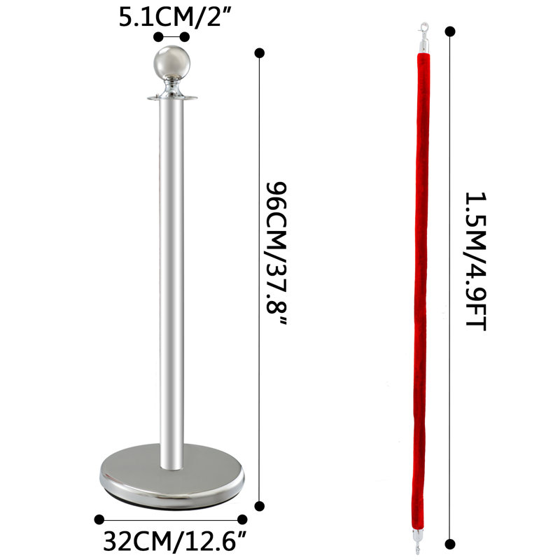 Steel and Iron Stanchion System
