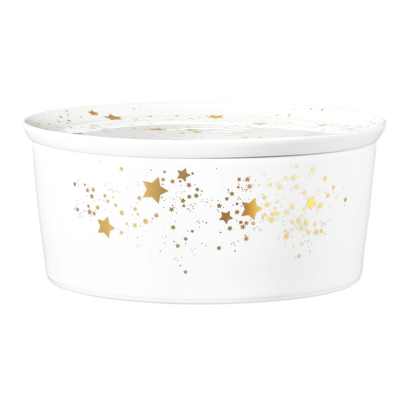 Round Bowl with Lid 21.9cm