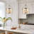 Vertina 2 - Light Cool Brass Drum Pendant