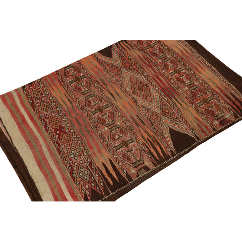 Kilim & Flat Weave One-of-a-Kind 2'8X4' Hand Knotted Area Rug