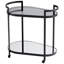 Cosmos Metal Bar Cart with Wheels