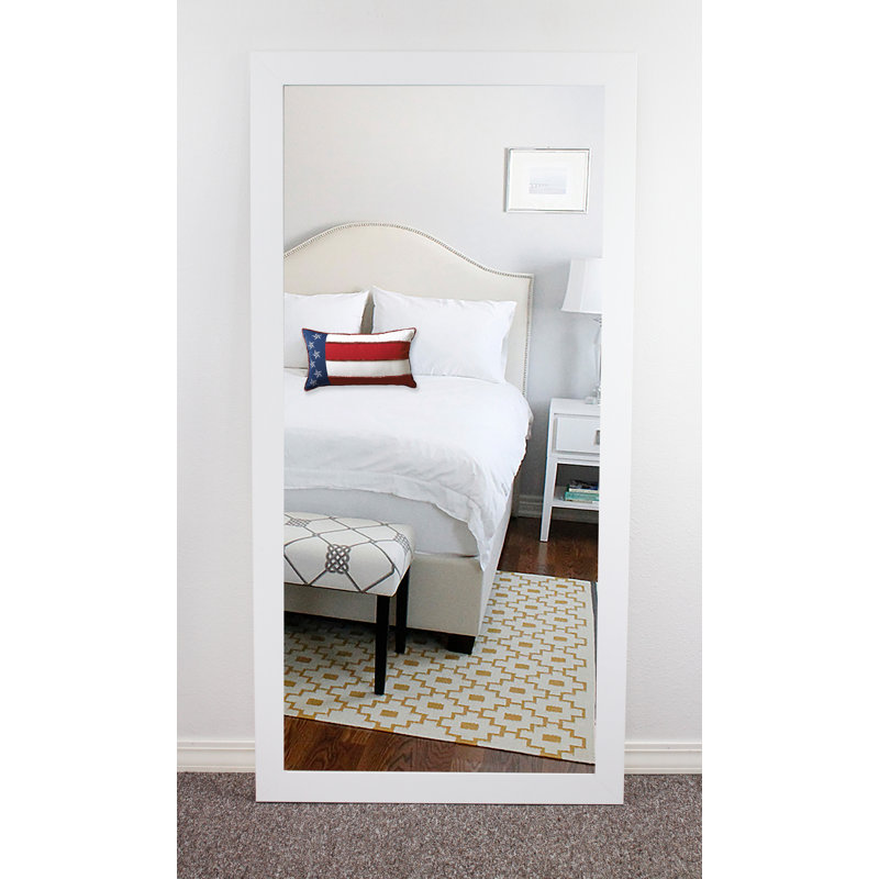 Hasting Rectangle Mirror, 78" H x 39" W, White