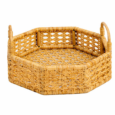 Sabina Rattan Decorative Tray