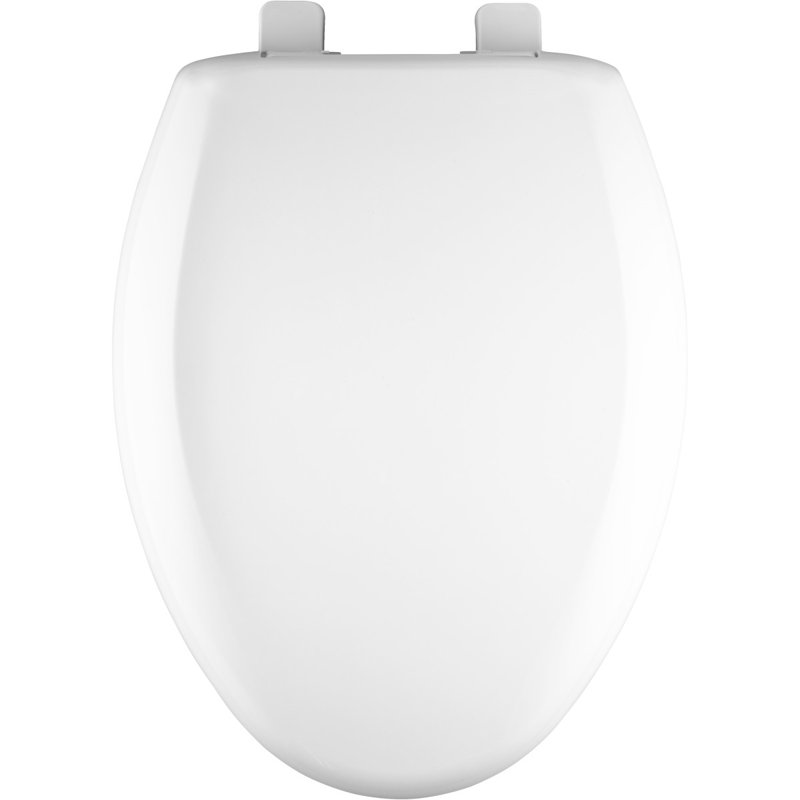 Siège de toilette allongé en plastique