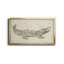 Croquis de crocodile - toile encadrée de qualité supérieure - prête à être accrochée-1252355829-1252355834