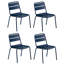 Kapri Powder Coated Aluminum Outdoor Stacking Dining Side Chair-1412941744