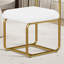 19. 48" Wide Upholstered Dining Chair