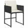 Garden Dining Set 5 Pcs Poly Rattan