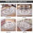 8x10 ft Butterfly Rug for Living Room, Low Pile Throw Rugs with Rubber Backing Washable Non Slip Modern Large Area Rug for Bedroom Dining Room, Pink-121886480-118085076