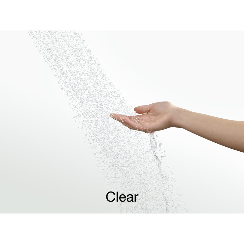 Levity 59.63" x 59.75" Bypass Bath Door with CleanCoat® Technology, Anodized Dark Bronze, Crystal Clear