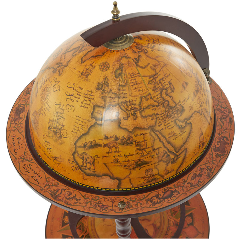 Globe bar en bois